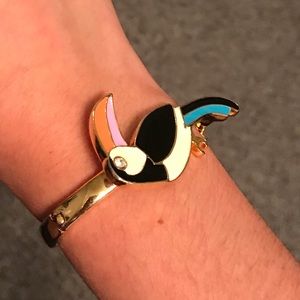 Kate Spade toucan bracelet